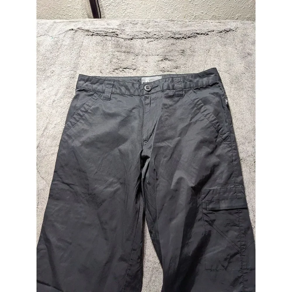 Volcom Nylon Outdoor Convertible Pants Women's Size 5 Black